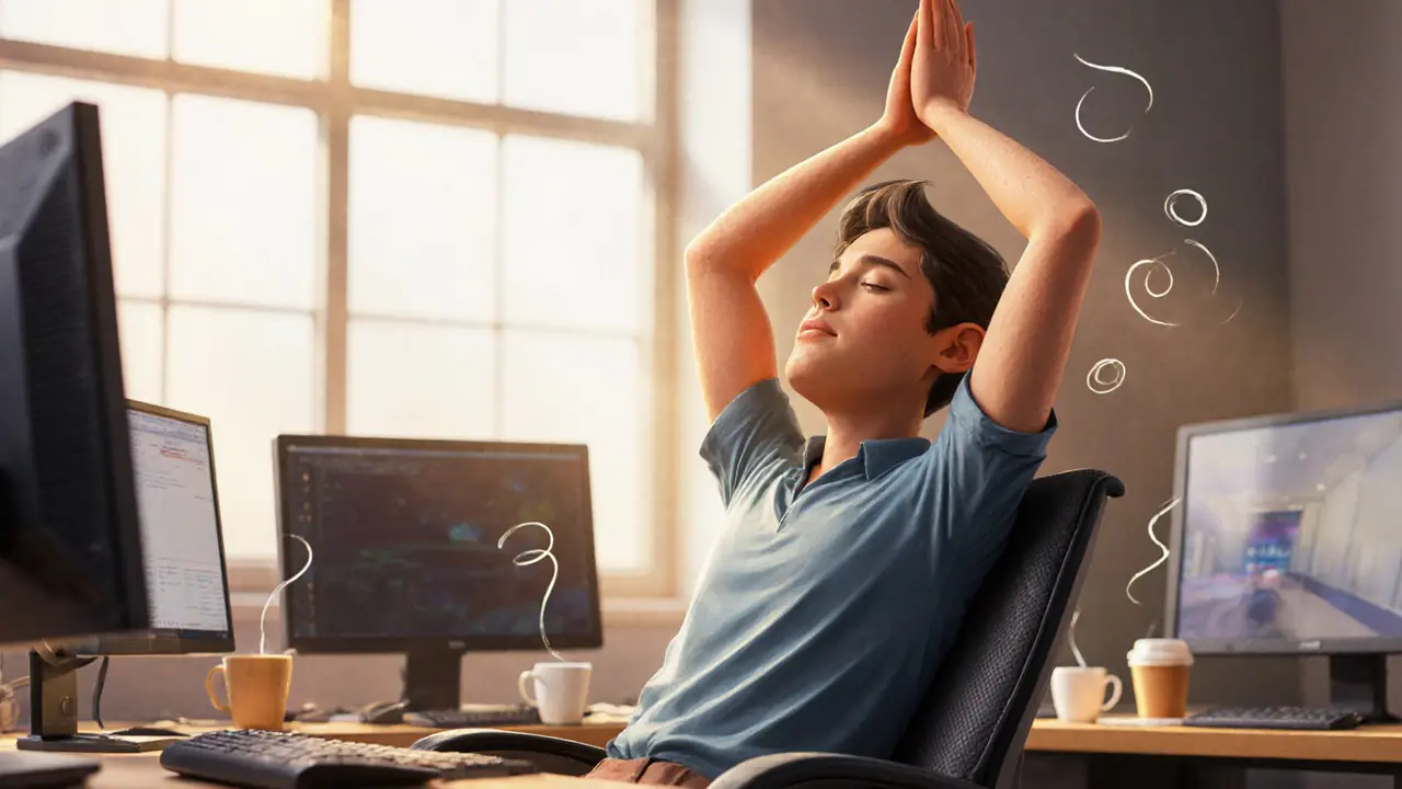 Йога для офисных работников: 15 минут асан от зажимов