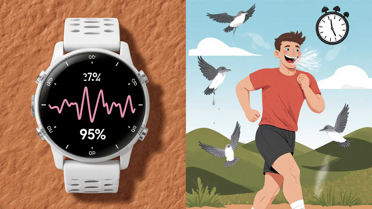 Внутренний взгляд бегуна: пульс в колебаниях, а часы тают — тренировка на ощущениях, не на цифрах.