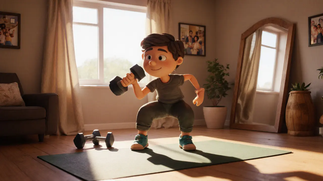 Тренировка всего тела с гантелями: программа на 3 дня для дома