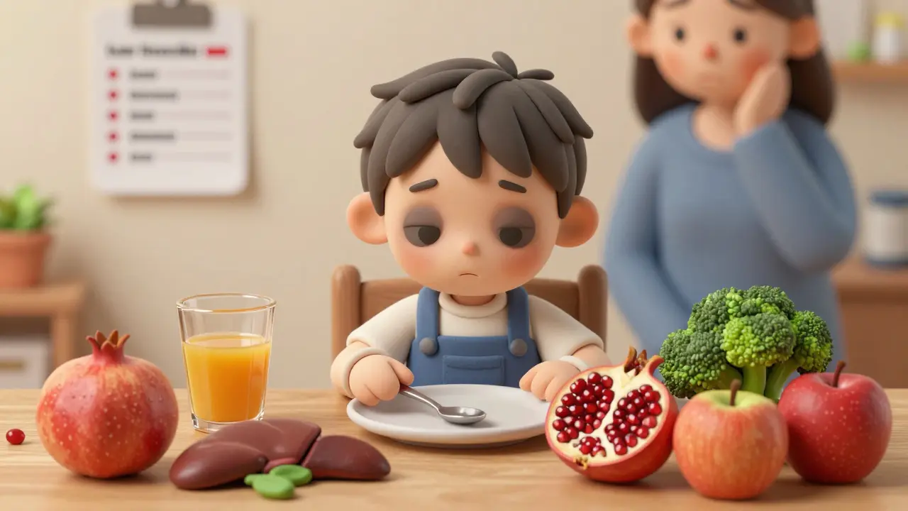 Анемия у детей: признаки дефицита железа и как правильно питаться