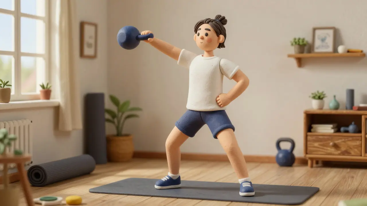 Упражнения с гирей: функциональная сила для фитнеса