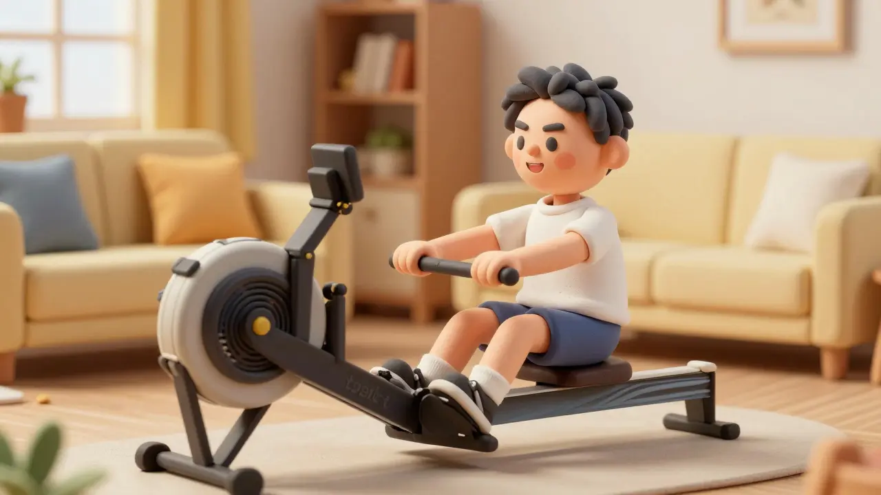 Гребной тренажер для дома: как выбрать и тренироваться эффективно