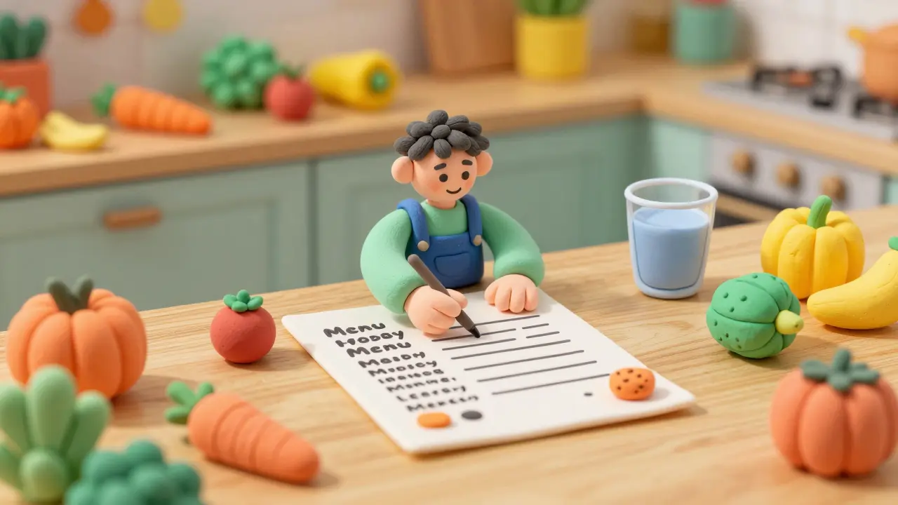 Как составить меню на неделю для здорового питания: пошаговая инструкция