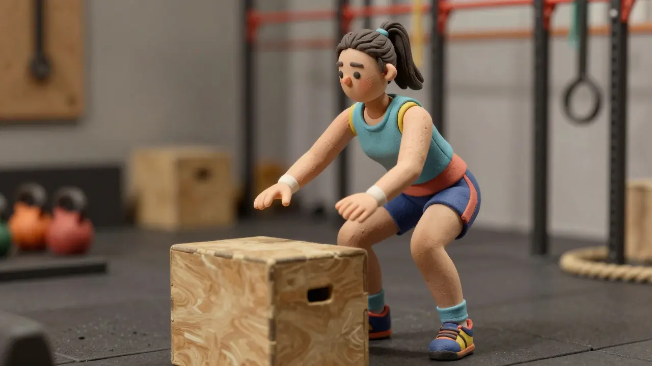 Прыжки на тумбу (Box Jump): техника, прогрессия и безопасность в кроссфите